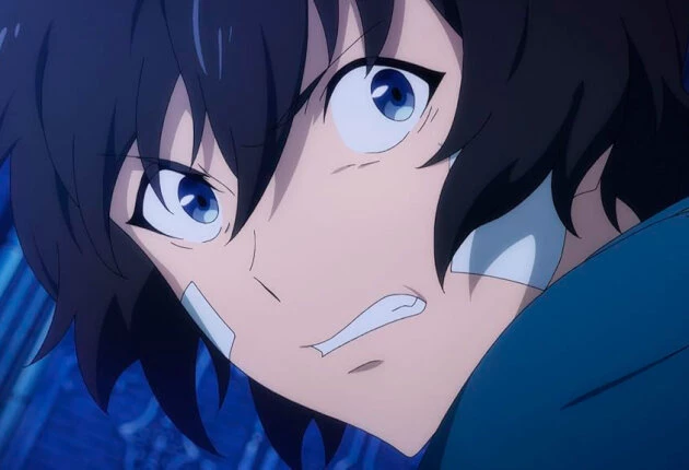 Кадр из аниме Поднятие уровня в одиночку