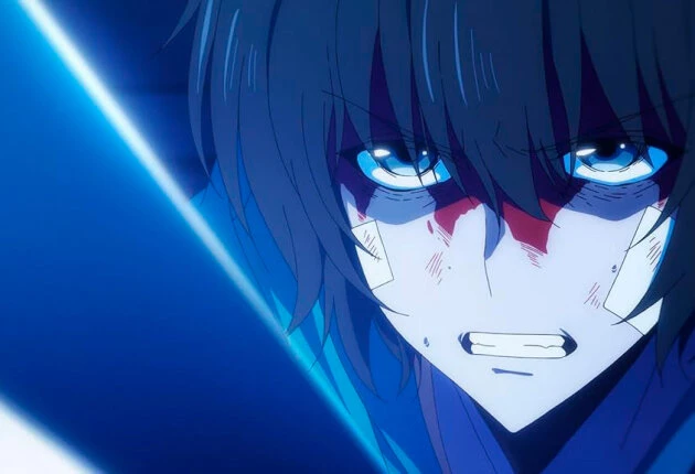 Кадр из аниме Поднятие уровня в одиночку