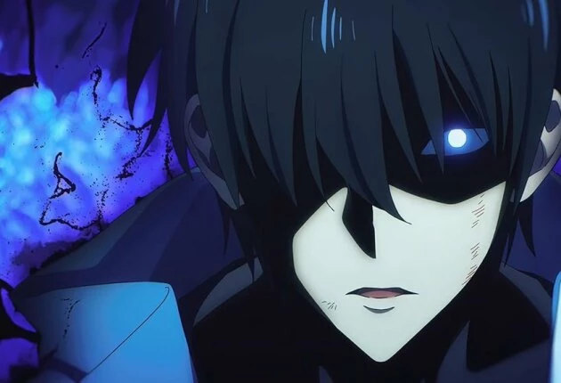 Кадр из аниме Поднятие уровня в одиночку