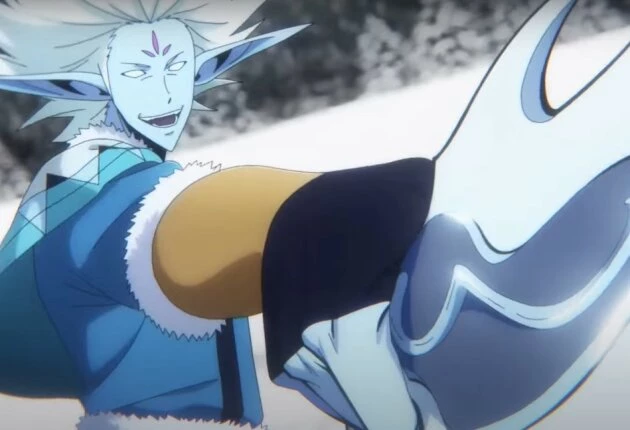 Кадр из аниме Поднятие уровня в одиночку