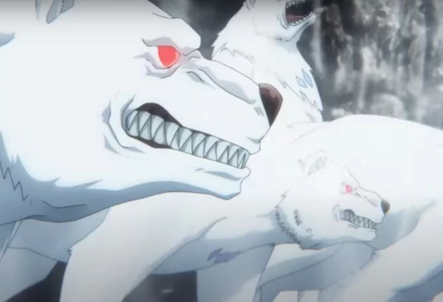 Кадр из аниме Поднятие уровня в одиночку