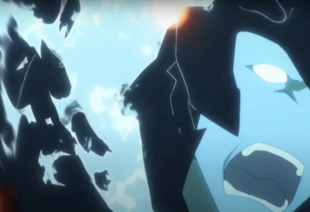 Кадр из аниме Поднятие уровня в одиночку